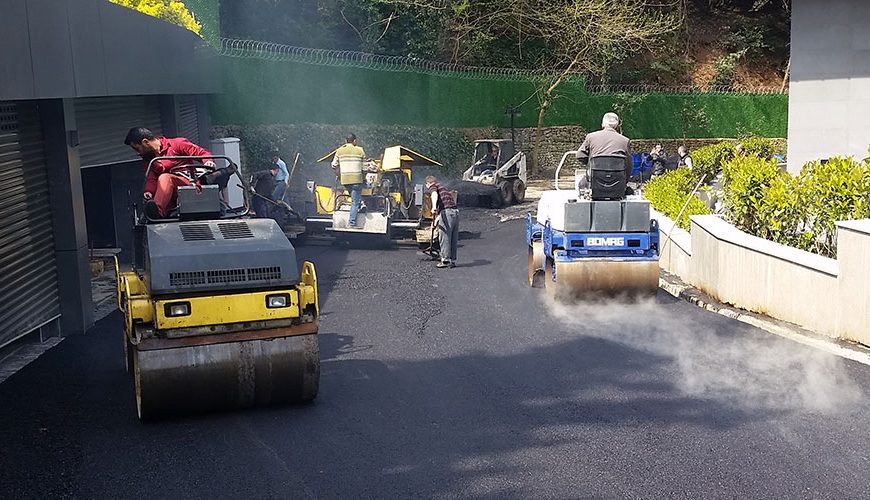 Hastane Yolu Asfaltı Tamamlama